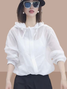 เสื้อแจ็คเก็ตกันแดดผ้าไหมน้ำแข็งสำหรับผู้หญิง ฤดูร้อน 2025 เสื้อกันฝนแบบสั้น น้ำหนักเบา ระบายอากาศได้ดี ใส่สบาย สำหรับกลางแจ้ง