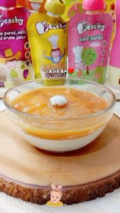 PEACHY - Pure Sayur dan Buah 125g | Bubur Bayi Mpasi Siap Makan