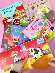 BEAR TALE Boxset of Board Books for Kids Cognitive Books English Learning For Early Educational