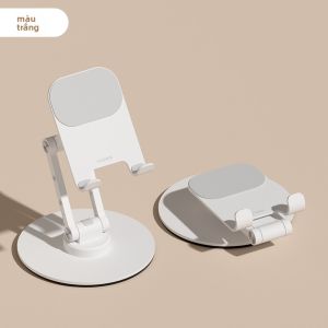 Hagibis | Đế Đỡ Điện Thoại Máy Tính Bảng Quay 360 Độ Điều Chỉnh Được Hợp Kim Dùng Cho Xem Phim và Chơi Game