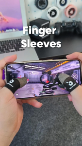 Pelindung Jari Gaming Seluler BlueWow Berkinerja Tinggi (untuk PUBG) - Pelindung Layar Sentuh Antiselip Tahan Keringat dan Bernapas