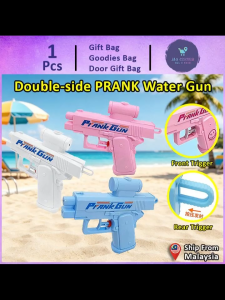 Prank Water Gun Portable Double Sided Spray Pistol High Pressure Funny Toy Kids Adult Beach (162)