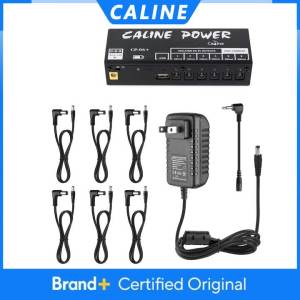 IRIN | Caline CP-06+ Guitar Effect Pedal Power Supply Provides 6 Independent Outputs Anti-Interference Noise Durable Guitar Accessories
