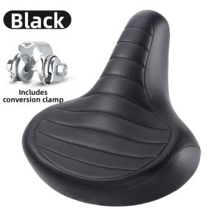 West Biking | Comfortable Thickened Vintage Leather Bike Saddle