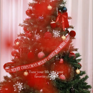 Christmas Tree 4/5/6/7FT Festive Party decorations for home 2025 High Quality Metal Stand Heavy Duty