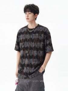 V37 | American Vintage Dye Print T-shirt
