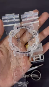 Transparent Watch Strap And case for G-Sh0ck GA-100 / GA-110 / GA-120 / GA-140 / GD-100 / GD-120 / GD-140