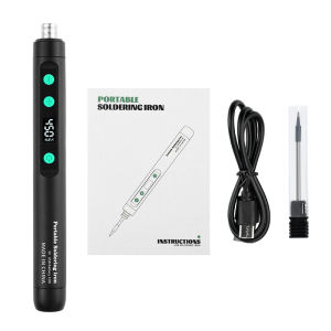 Wireless Soldering Iron Electric Solder Iron Portable Soldering Iron 15W Adjustable Temperature Repair Welding Tools Type C 5V