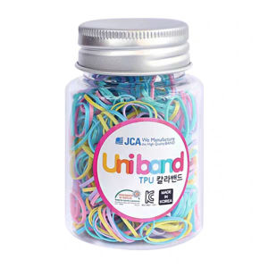 ยูนิบันด์เกาหลี เด็กทารก เครื่องประดับผมสีลูกกวาดที่คาดผมแบบใช้แล้วทิ้งไม่ทําลายยางรัดทนทานสําหรับเด็กผู้หญิง