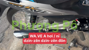 ⚡️FREESHIP⚡️ Pô WAVE A đen móc nỉ cho Wave A 16-23/Blade/Wave RS/FU NEO-X/Wave S/RS TQ/Wave 50/Wave REP.SOL