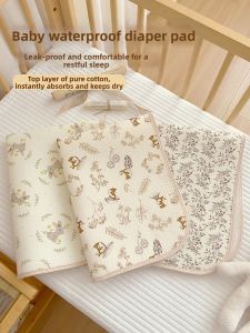 ANYOUBI | Waterproof Breathable Cotton Diaper Changing Pad