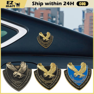 Car Metal The Fraternal Order of Philippine Eagles Logo New Design TFOE-PE Eagles Emblem for Car Sticker Motorcycle 3M Scratch Resistant Waterproof Metal The Fraternal Order of Eagles Badge Decoration Accessories