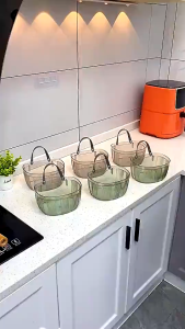 Combo 2 Giỏ đựng gia vị đồ nhà bếp treo tường