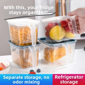 Food Storage Container with Handle Sealed Box for Cereals and Grains