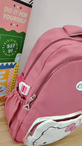 D1-3649 - KITTY Design 46CM Korea Backpack / Beg Galas Sekolah Rendah & Menengah / Kanak-Kanak Kids Backpack