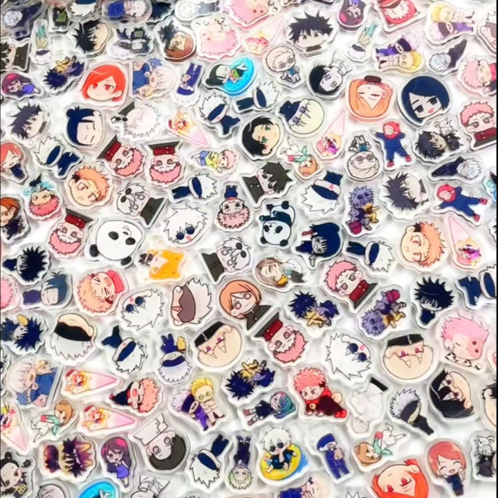 Bộ 50 Tấm Acrylic Anime Jujutsu Kaisen - Bộ Sưu Tập Nhân Vật Ryomen ...