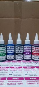 TINTA STEMPEL FLASH/OTOMATIS PERMANENT media plastik ISI 100ML