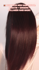 WELL HAIR Hair Mask Treatment Keratin+Ginseng+Collagen Hair Mask Gentle Softness Smooths Out Frizz Silky and Hydrating 1000g hair treatments WH-H072