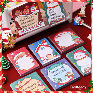 Sticky Notes Natal / Memo Stick / Note Kertas Tempel Christmas Xmas Santa Klaus Snowman Cute Lucu Imut