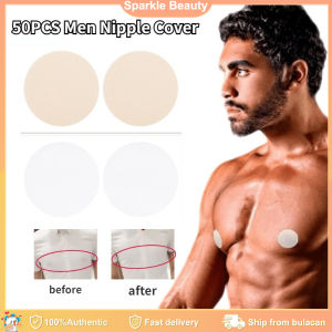 50PCS/set Men Nipple Cover Disposable Sports Invisible Nipple Pasties Adhesive Tit Pad Patch Tape