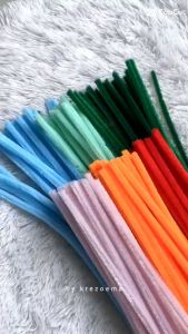 PIPE KAWAT BULU MERCY WARNA UNTUK KERAJINAN TANGAN