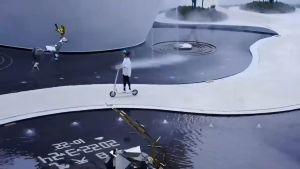 Electric Scooter พับเก็บได้ สกูตเตอร์ไฟฟ้า สกู๊ตเตอร์อัจฉริยะ สกูตเตอร์ รับน้ำหนักได้ถึง100กก มอเตอร์350W ความเร็ว30กม ระยะทาง:25KM