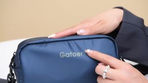 Mens Handbag Shoulder Bag Crossbody Waist Bag Cotton Fabric Carrying Bag Stylish Accessory for Men