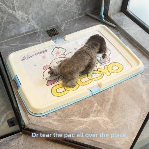 ZHIZHILIANYU | Non-slip Small Medium Dog Toilet Tray