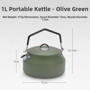 ISE MOUNT | Portable Camping Water Boiler 304 Stainless Steel