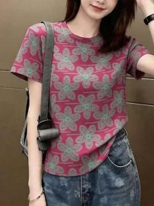 Áo Sơ Mi Kiểu Hoa In Giảm Cân Đa Năng