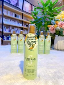 Keo xịt tạo nếp giữ kiểu tóc và dưỡng tóc Forest Story Super Hard Water Spray Perfect Hold 100ml mẫu mới