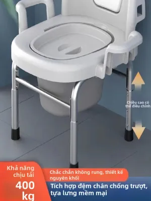 Bàn vệ sinh di động gập gọn cho người già và phụ nữ mang thai