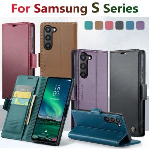 szhaiyu | Flip Wallet Cards Leather Phone Case for Samsung Galaxy A26 A56 A36 A17 A27 A37 A57 S26 Ultra S24 S23 22 S21 Plus S25 FE Cover