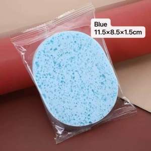 Extra Thick Facial Flutter Cleansing Sponge Wash Face Makeup Remover Span Muka Licin 20mm加厚珍珠清洁面扑