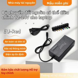 Bộ Sạc Nguồn Máy Tính Xách Tay Đa Năng 96W 12V-24V Dòng Cao 4.5A Dùng Cho HP Asus Acer Sony Lenovo