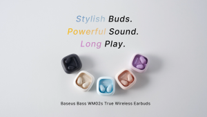 【New Arrivals】Baseus Bass WM02s True Wireless Earbuds 36H Long Playtime Bluetooth 6.0 IPX5 Waterproof Super Bass Featherlight