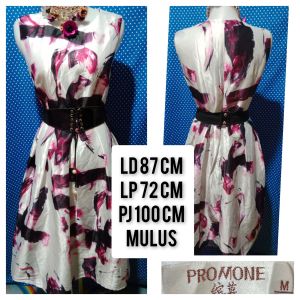 DRESS KUTUNG/SLEEVELESS PUTIH(PROMONE) 33