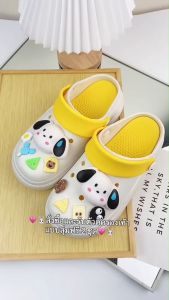 รองเท้าแตะ รองเท้าแตะพื้นหนานุม รองเท้าใส่สบาย น้องเป็นงาน DAY น่ารักๆ ไม่ทำให้เจ็บเท้า น้องเสริมส้น 6 ซม มีตัวติดการ์ตูนน่ารักๆให้เลือกเยอะมาก แนะนำเผื่อ 1 ไซส์