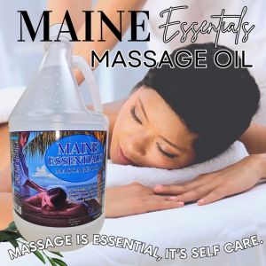 MAINE ESSENTIALS BODY MASSAGE OIL 1 LITER SIZE