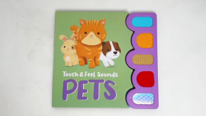 Noisy Pets Sensory Touch & Feel Sound Book For Toddlers & Babies