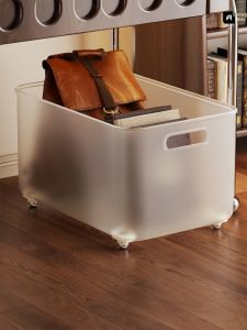Student Book Storage Box With Wheels