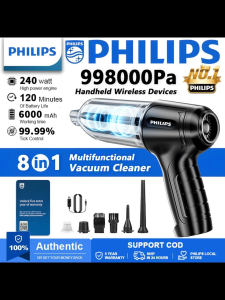 TATA 160000PA Portable Vacuum Cleaner 120W Wireless Mini Handheld Vacuum Cleaner Car&Home Use and Office Cordless Charging Dust Collector