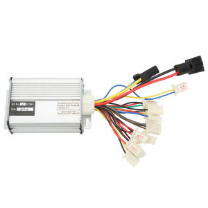 DC 36V Motor Speed Controller 800W Overcurrent Protection Aluminum Alloy Electric Bike Brush Controller