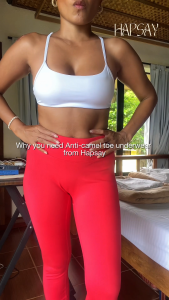 Hapsay Clay Anti-Camel toe Underwear