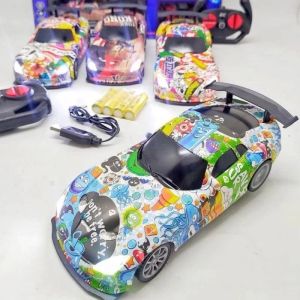 Mobil Remote Control warna Warni RC speed drift 4 Function Mainan anak