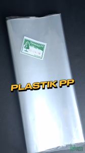 Plastik PP 35x50 Tebal 06 Kantong Plastik Snack Keripik Tebal Bening Transparan