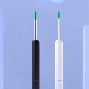 【306 ° Panoramic View】Smart Visual Ear Cleaner Wireless Earwax Remover With 5Million Pixels Camera High Precision Wireless Earwax Remover Set Rechargeable Otoscope Ear Cleaning Tool Ear Spoon With Camera For Baby Adult
