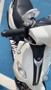 for Honda Ns125la Victoria 300 PCX ADV 150 160 FORZA 350 Motorcycle CNC Rearview Side Mirrors Blue Glass Side Mirrors Scooter Accessories