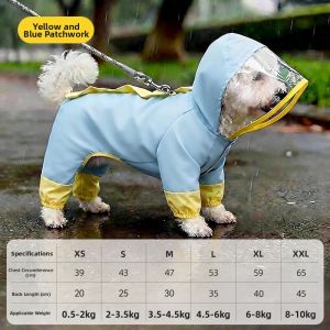 7o | Full Coverage Waterproof Dog Raincoat Thin Cooling Sun Protection