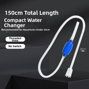 VOA | Manual Siphon Aquarium Water Changer Sand Cleaning Fish Waste Remover